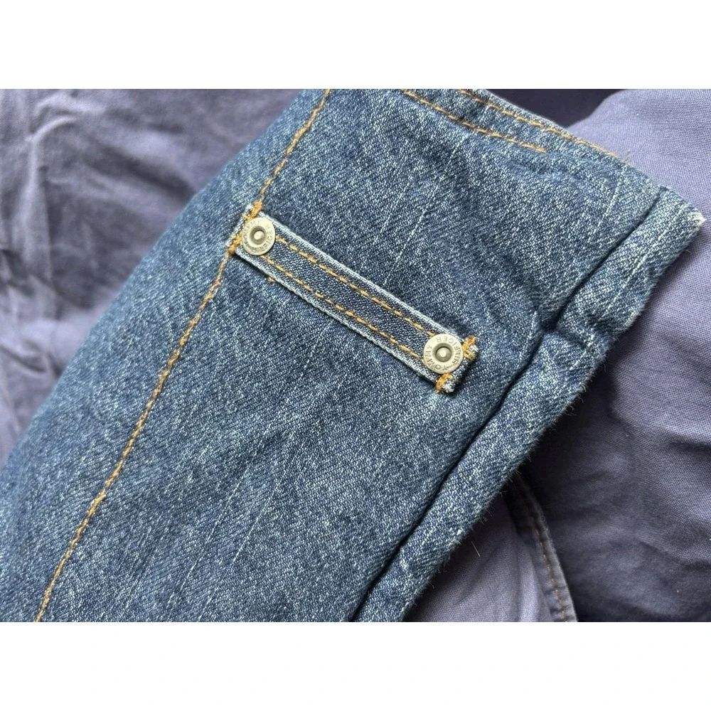 Vintage Tommy Hilfiger Blue Denim Jean Stonewashed Full/Queen Comforter